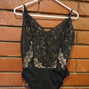 Lace body suit